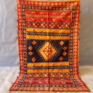 glaoui ember tapestry moroccan vintage rug