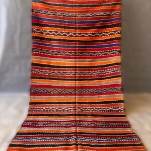 raw earth kilim vintage flatweave moroccan